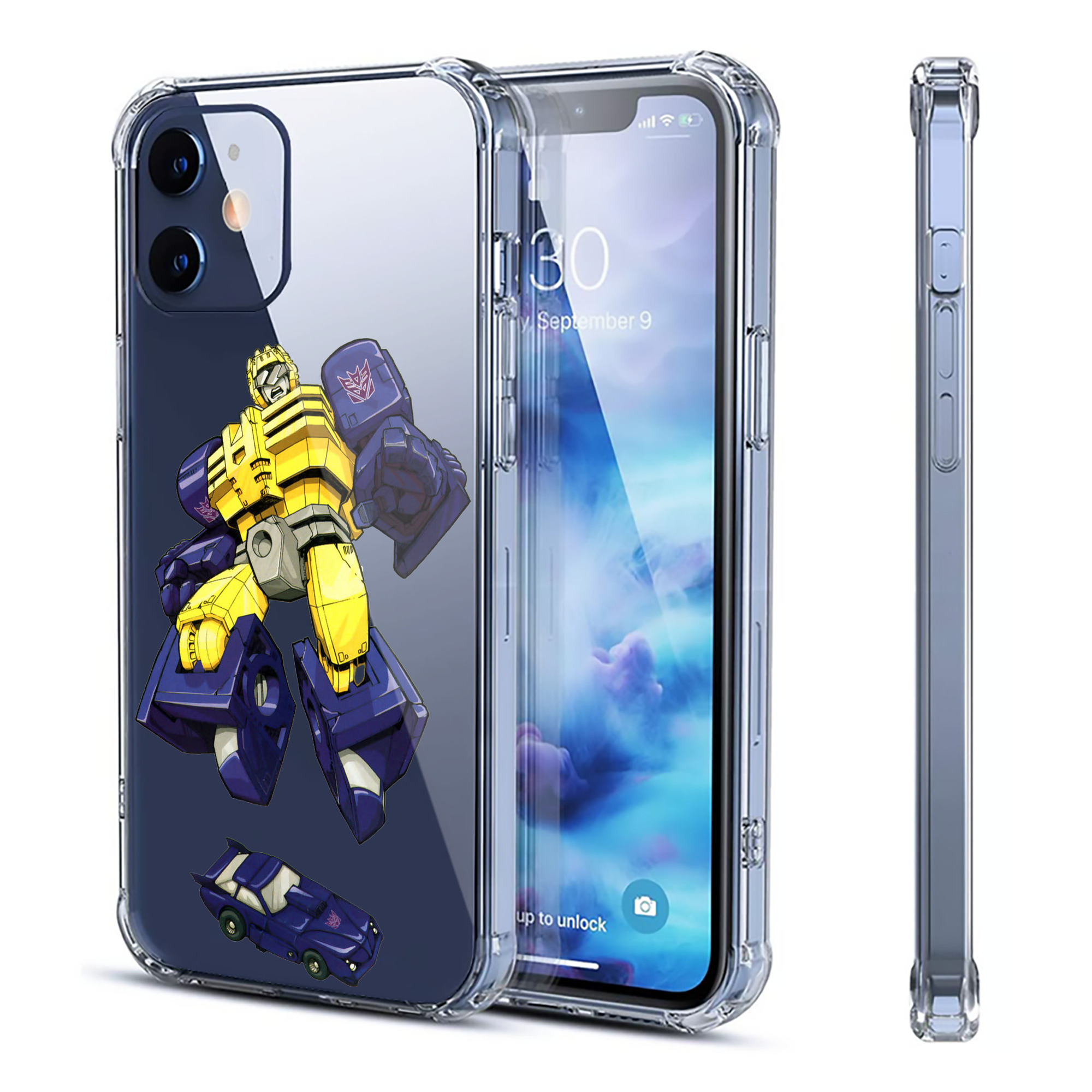 （画像用）  【iPhone 12シリーズ対応】透明スマホケース（クリアソフトケース）